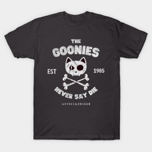 The Goonies Never Say Die Cats T-Shirt
